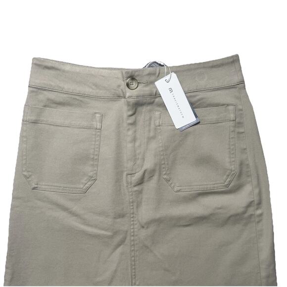 Brand New Travis Mathew Womens Everyday Skirt M Golf Chino Straight - Picture 2 of 6